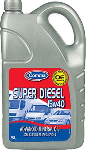 Моторное масло Comma Super Diesel 15W-40 5L