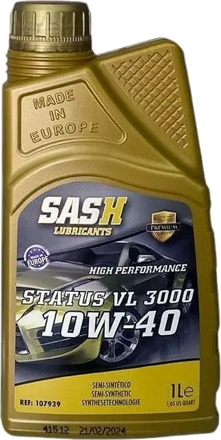 Моторное масло Sash Status VL-3000 10W-40