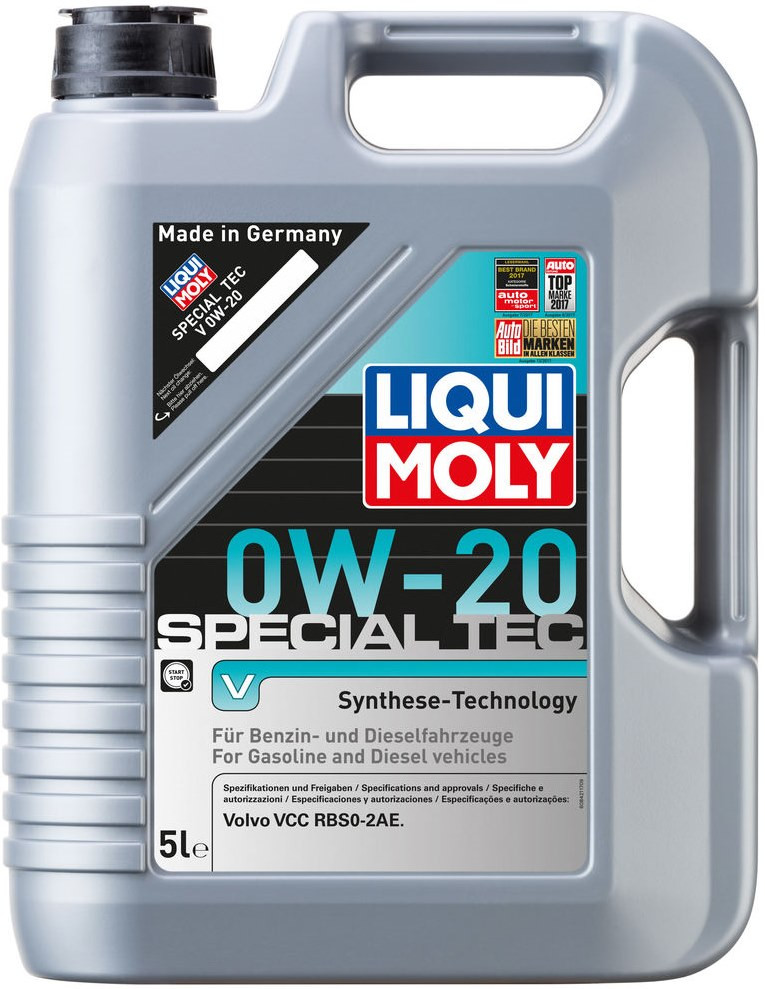 Моторное масло Liqui Moly Special Tec V 0W-20
