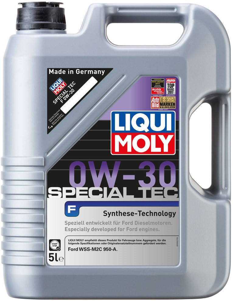 Моторное масло Liqui Moly Special Tec F 0W-30