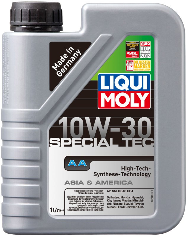 Моторное масло Liqui Moly Special Tec AA 10W-30