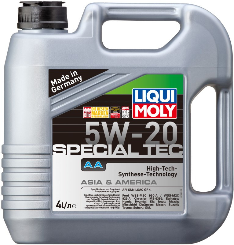 Моторное масло Liqui Moly Special Tec AA 5W-20