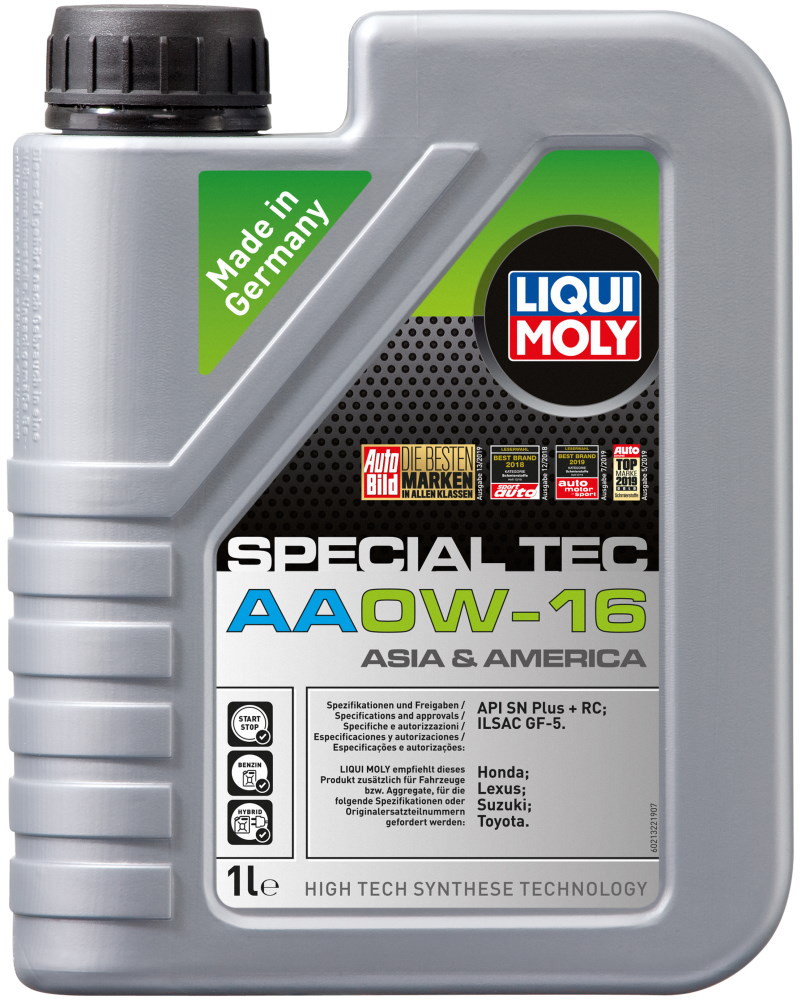 Моторное масло Liqui Moly Special Tec AA 0W-16