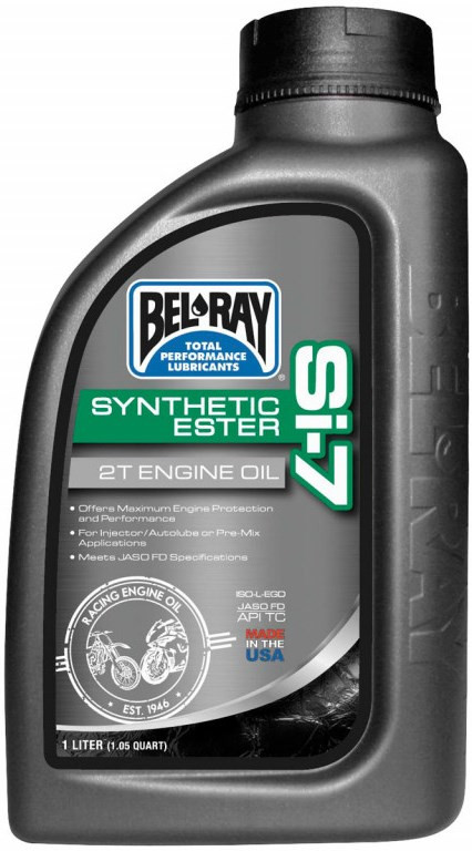 Моторне мастило Bel-Ray Si-7 Synthetic Ester 2T 1L