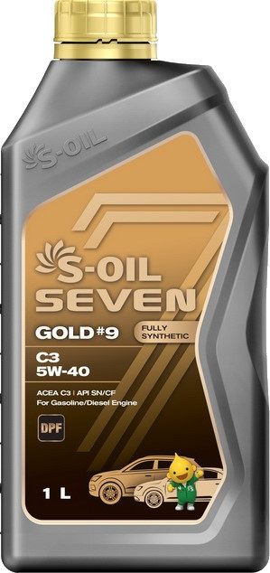 Моторне мастило S-Oil Seven Gold 9 C3 5W-40