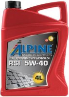 Моторное масло Alpine RSi 5W-40