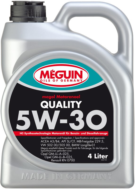 Моторне мастило Meguin Quality 5W-30