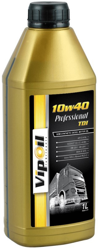 Моторне мастило VipOil Professional TDI 10W-40