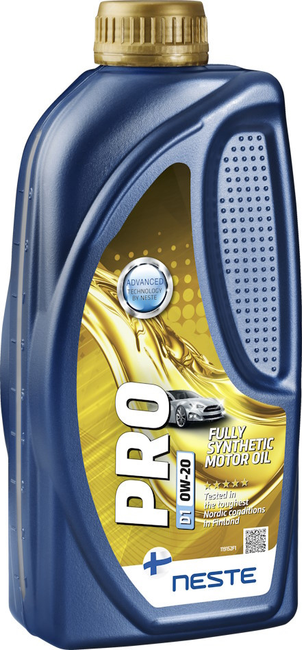 Моторне мастило Neste Pro D1 0W-20