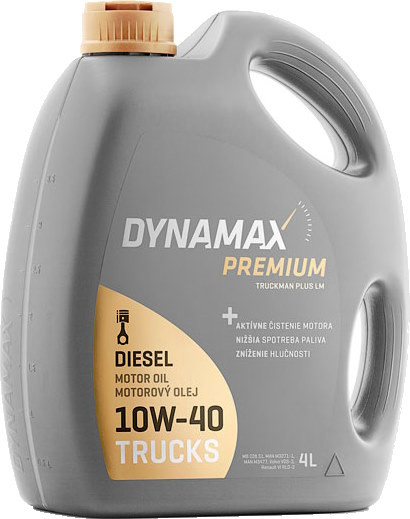 Моторное масло Dynamax Premium Truckman Plus LM 10W-40