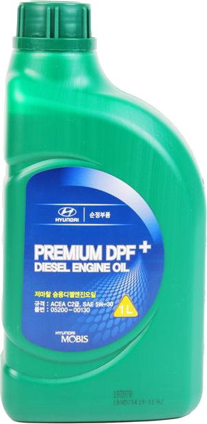 Моторное масло Hyundai Premium DPF Plus Diesel 5W-30