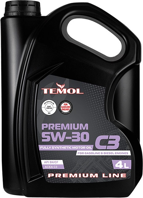 Моторне мастило Temol Premium C3 5W-30