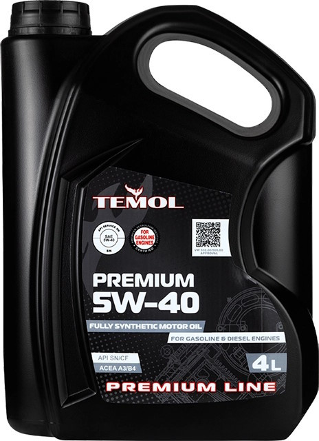 Моторне мастило Temol Premium 5W-40