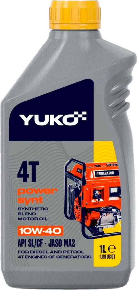 Моторное масло YUKO Power Synt 4T 10W-40 1L