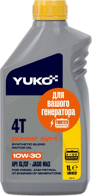 Моторное масло YUKO Power Synt 4T 10W-30