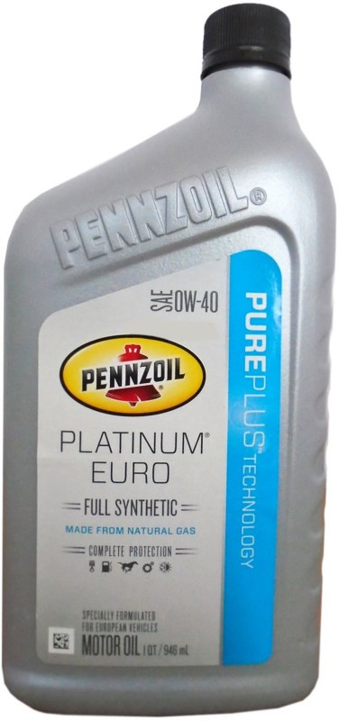 Моторне мастило Pennzoil Platinum Euro 0W-40 1L