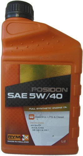 Моторное масло Rymax Posidon 5W-40