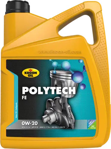 Моторне мастило Kroon Poly Tech FE 0W-20