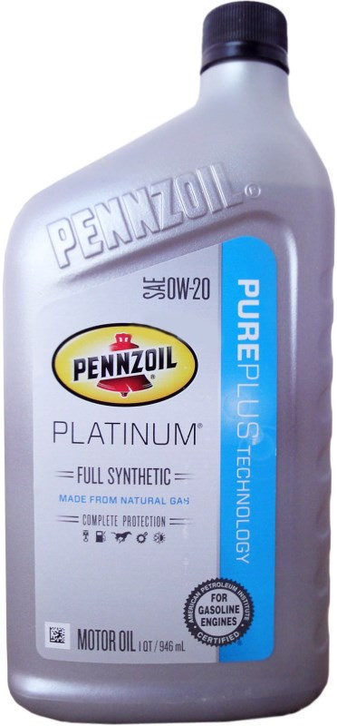 Моторне мастило Pennzoil Platinum 0W-20