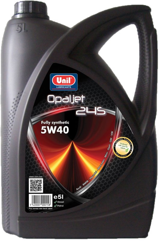 Моторное масло Unil Opaljet 24S 5W-40