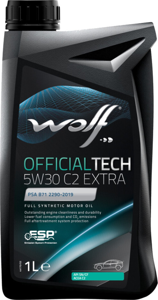 Моторне мастило WOLF Officialtech 5W-30 C2 Extra