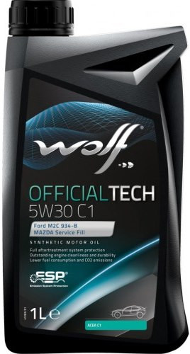 Моторне мастило WOLF Officialtech 5W-30 C1