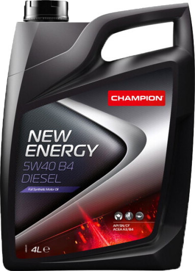 Моторне мастило CHAMPION New Energy 5W-40 B4 Diesel