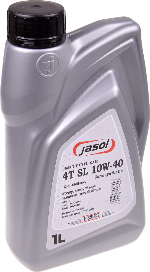 Моторне мастило Jasol Motor Oil 4T SL 10W-40 1L