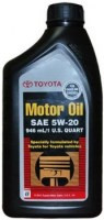 Моторне мастило Toyota Motor Oil 5W-20 USA 1L