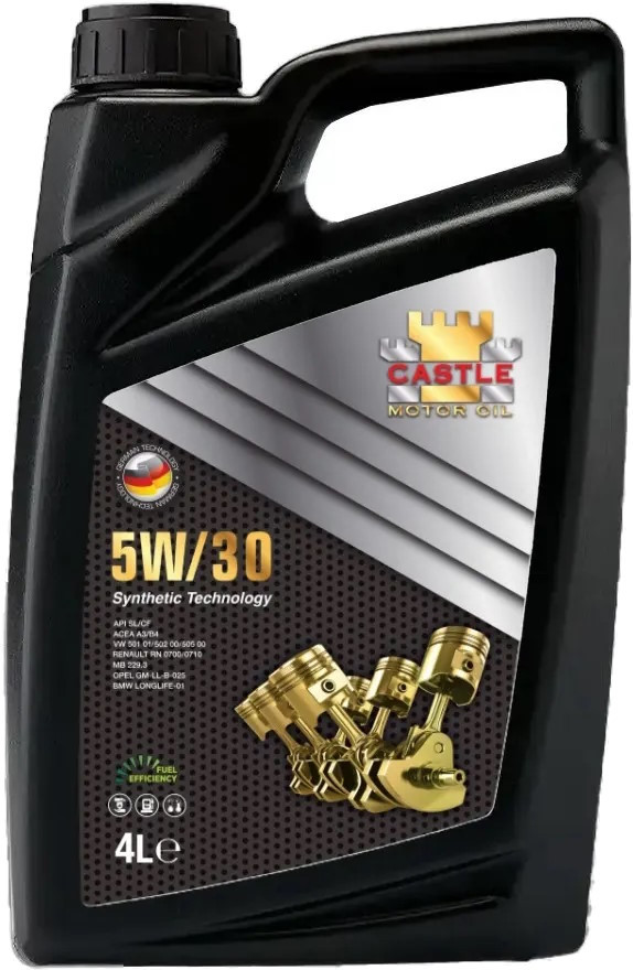 Моторне мастило Castle Motor OIL 5W-30 SL/CF
