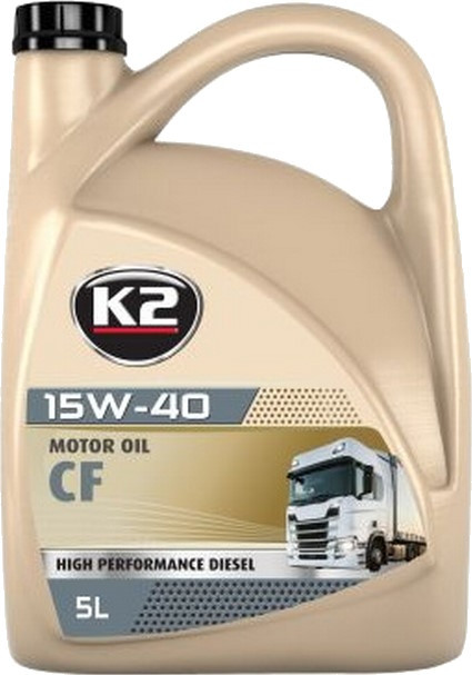 Моторне мастило K2 Motor Oil 15W-40 CF 5L