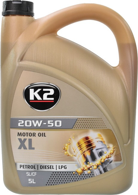 Моторне мастило K2 Motor Oil 20W-50 XL