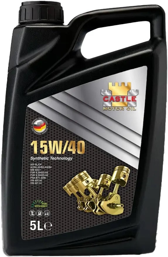 Моторне мастило Castle Motor OIL 15W-40 SL/CF