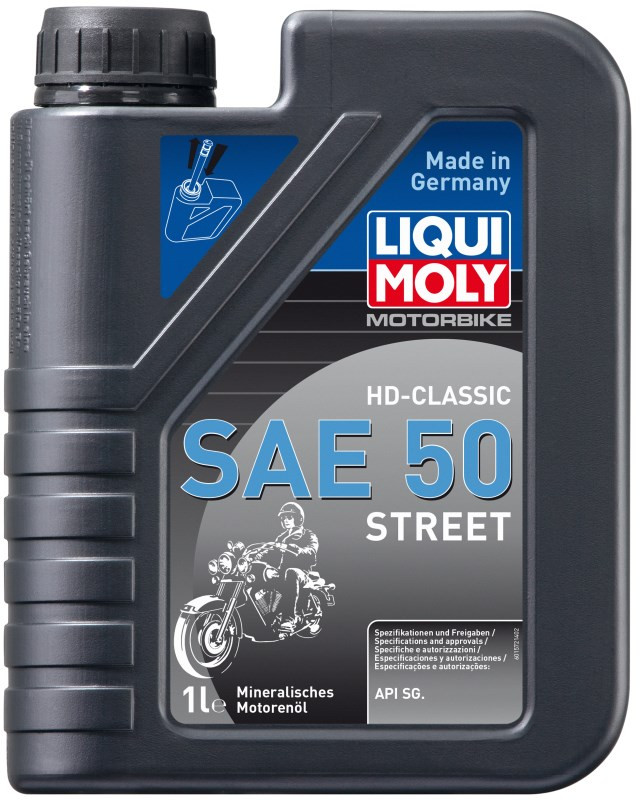 Моторное масло Liqui Moly Motorbike HD-Classic SAE 50 Street