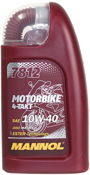 Моторное масло Mannol Motorbike 4-Takt 10W-40