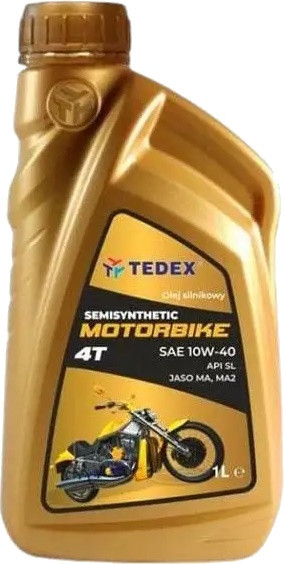 Моторное масло Tedex Motorbike 4T 10W-40 1L