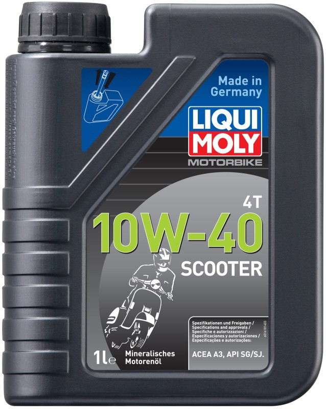 Моторное масло Liqui Moly Motorbike 4T 10W-40 Scooter 1L