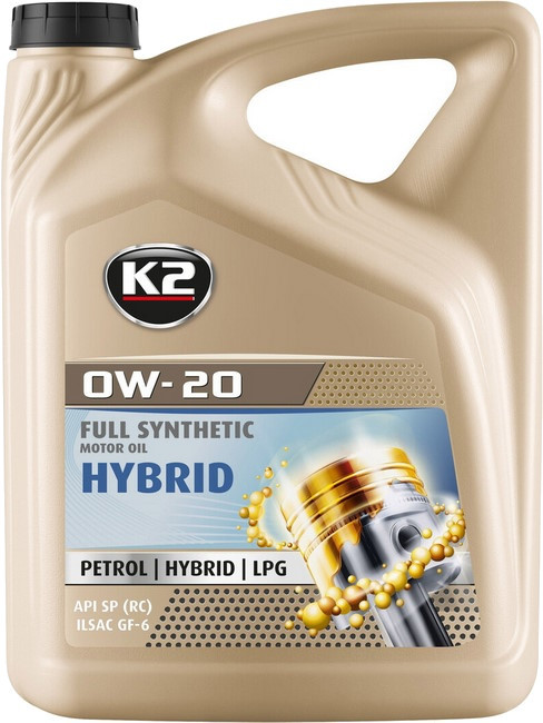 Моторне мастило K2 Motor Oil 0W-20 Hybrid