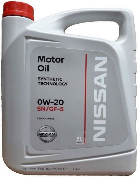 Моторне мастило Nissan Motor Oil 0W-20