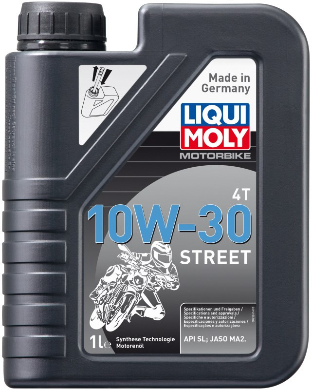 Моторное масло Liqui Moly Motorbike 4T 10W-30 Street