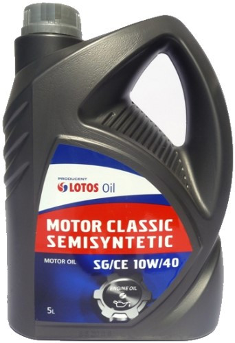 Моторне мастило Lotos Motor Classic Semisyntetic 10W-40