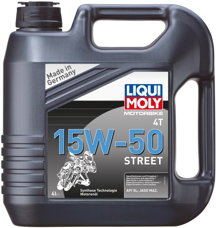 Моторное масло Liqui Moly Motorbike 4T 15W-50 Street