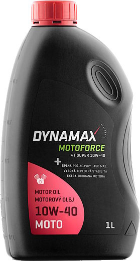 Моторное масло Dynamax Motoforce 4T Super 10W-40 1L