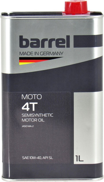 Моторне мастило Barrel Moto 4T 10W-40 1L