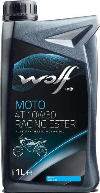 Моторне мастило WOLF Moto 4T 10W-30 Racing Ester