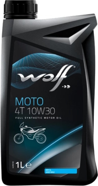 Моторне мастило WOLF Moto 4T 10W-30