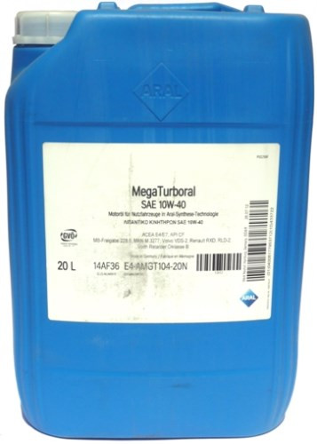 Моторное масло Aral Mega Turboral 10W-40