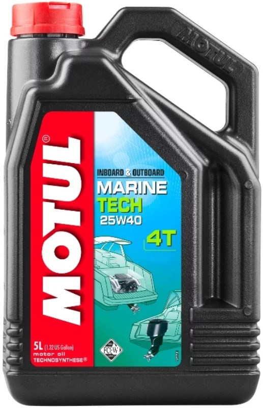 Моторне мастило Motul Marine Tech 4T 25W-40