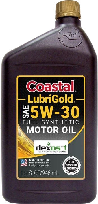 Моторное масло Coastal LubriGold Full Synthetic 5W-30 0.946L