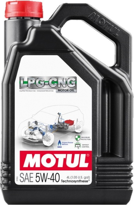 Моторне мастило Motul LPG-CNG 5W-40